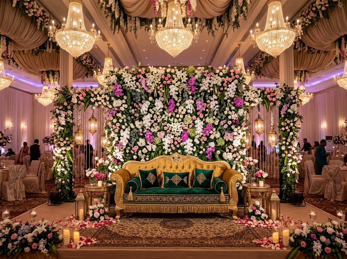 Marriage & Reception Mandap